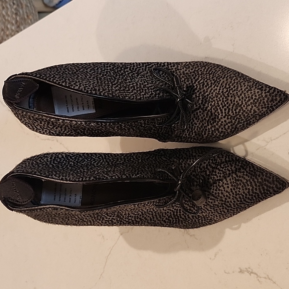 Agona Faux Fur Animal Print Booties